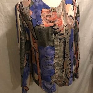 Vintage Bora Bora  blouse XL